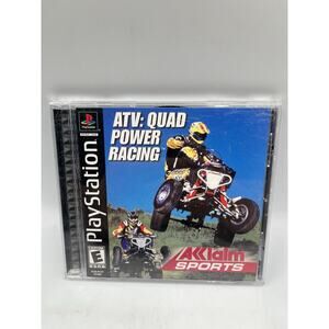 ATV: Quad Power Racing PS1 (Sony PlayStation 1, 2000) CIB